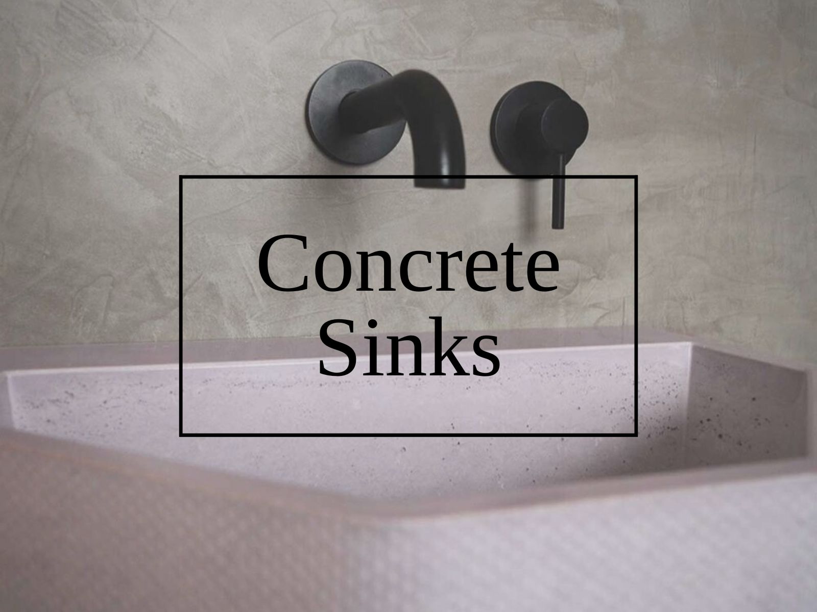 Concrete Sinks