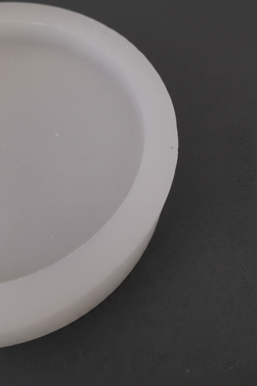 Round Concrete Coaster Silicone Mould