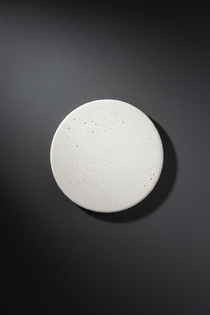 Round Concrete Coaster Silicone Mould