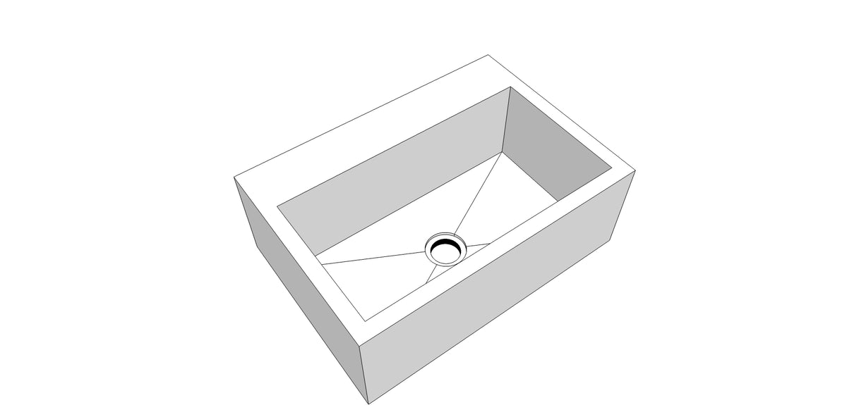 IONA Concrete Basin - Alcove Collection