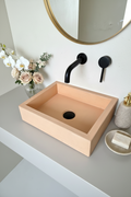 ISLA Rectangular Concrete Basin - Essential Collection (40x30cm)