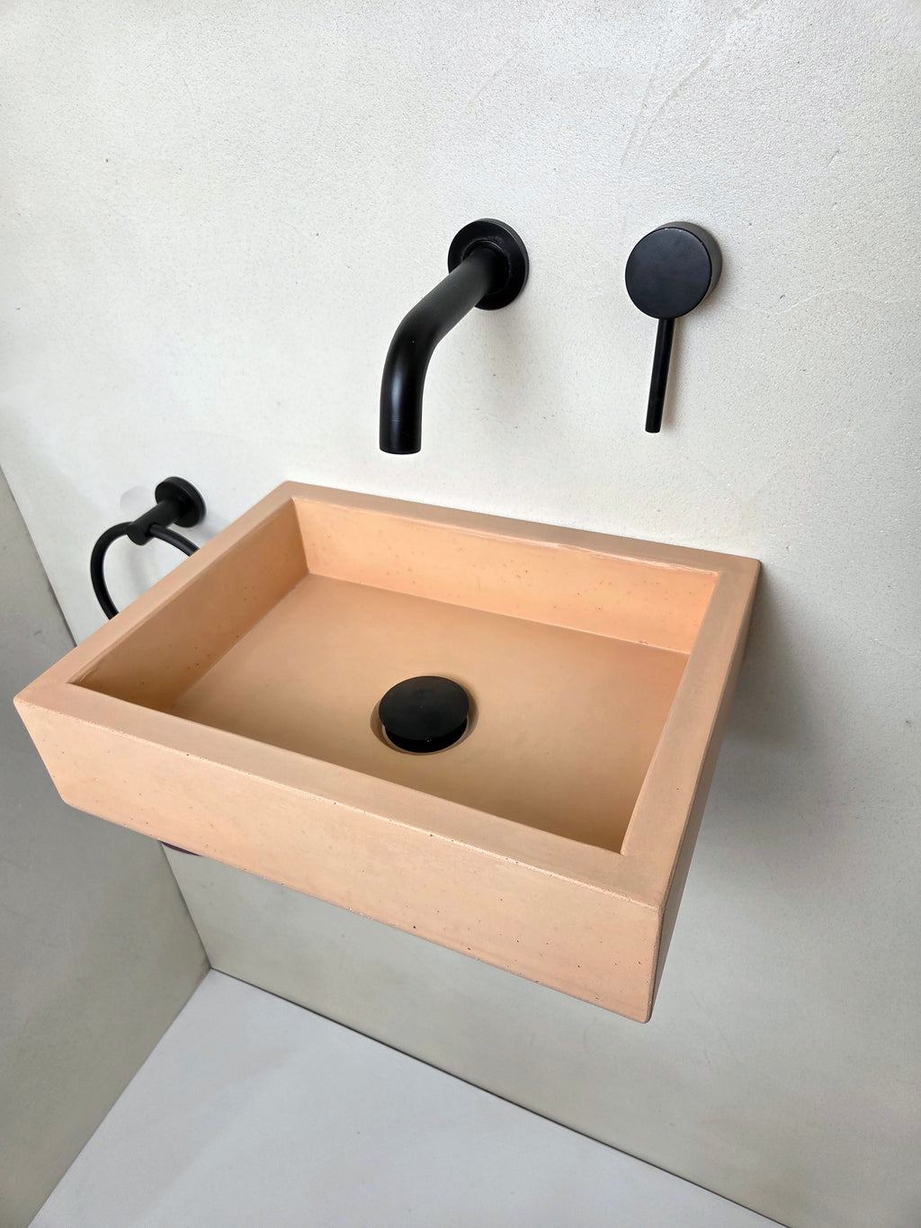 ISLA Rectangular Concrete Basin - Essential Collection (40x30cm)