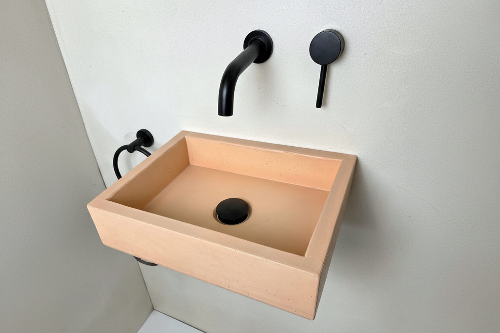 ISLA Rectangular Concrete Basin - Essential Collection (40x30cm)