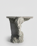 Thea Perpendicular Side Table - Hand-Shaped Concrete Artful Furniture