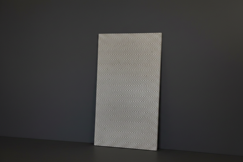 Chevron Concrete Wall Panel - Textured Architectural Cladding / Splashback