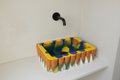 RIVA Concrete Basin with Scalloped Edge - Atelier Collection (39x27.5cm) | In Stock - Pop Art Style