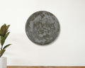 Strata Concrete & Resin Wall Art - Grey Textured Panel (60 cm)