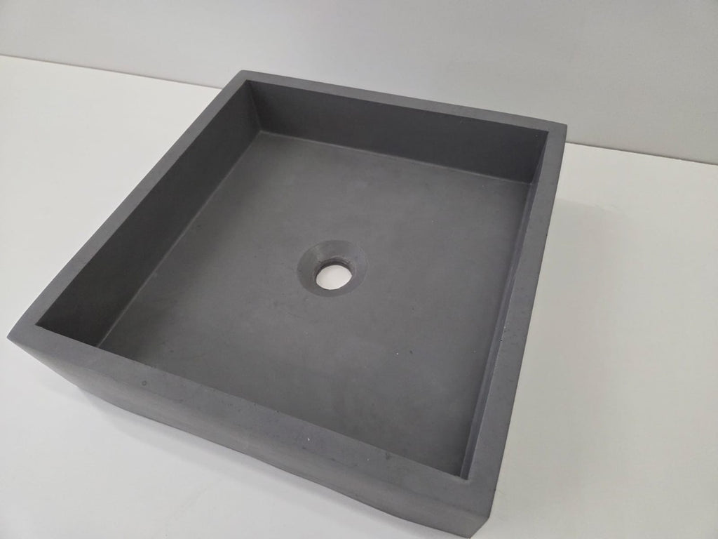MAXI Rectangular Concrete Basin - Essential Collection (41cm)