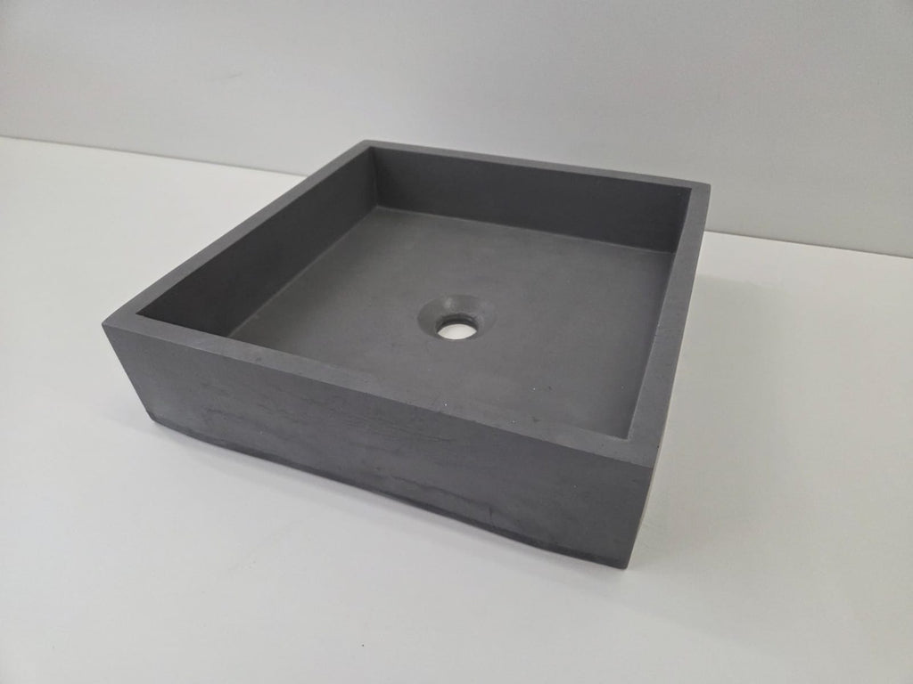MAXI Rectangular Concrete Basin - Essential Collection (41cm)