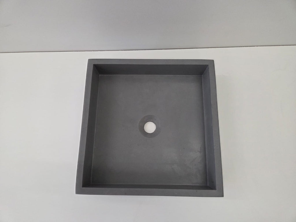MAXI Rectangular Concrete Basin - Essential Collection (41cm)