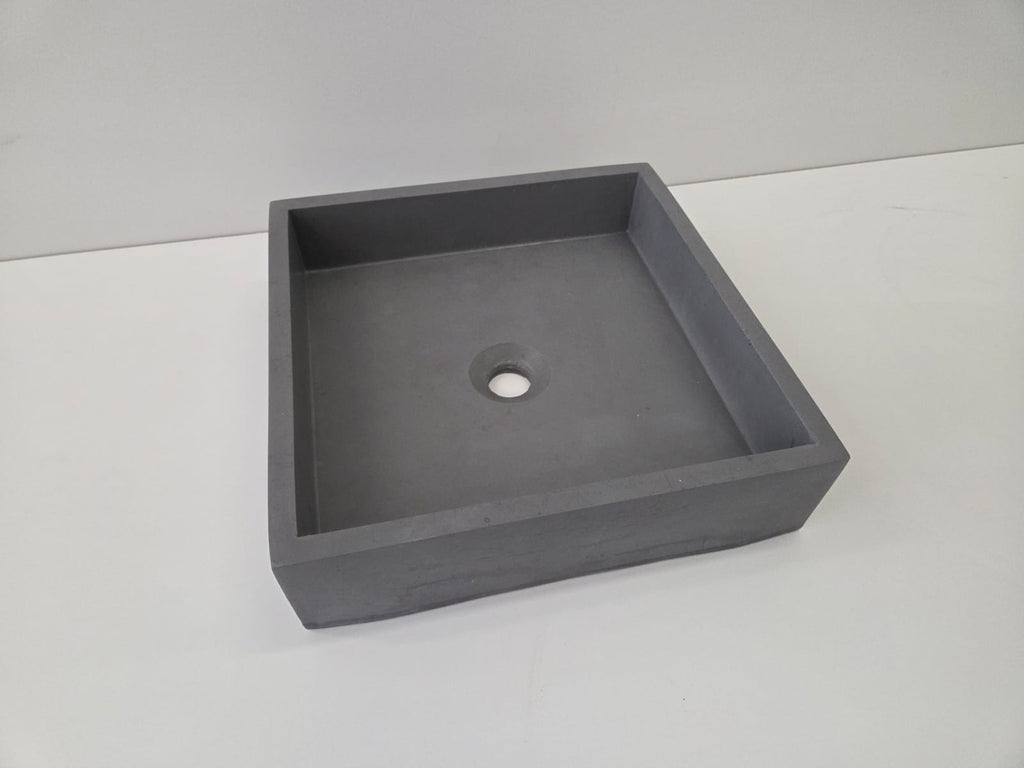 MAXI Rectangular Concrete Basin - Essential Collection (41cm)