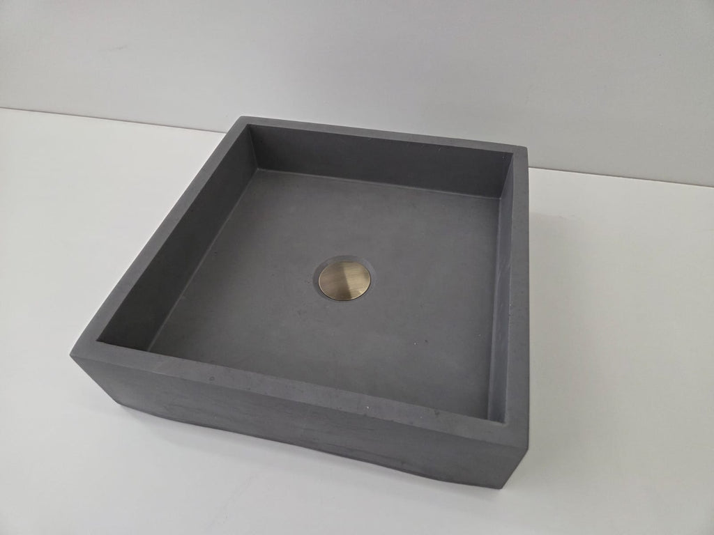 MAXI Rectangular Concrete Basin - Essential Collection (41cm)