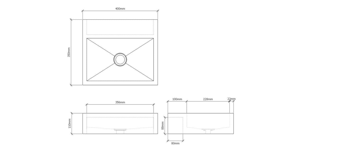 IONA Concrete Basin - Alcove Collection