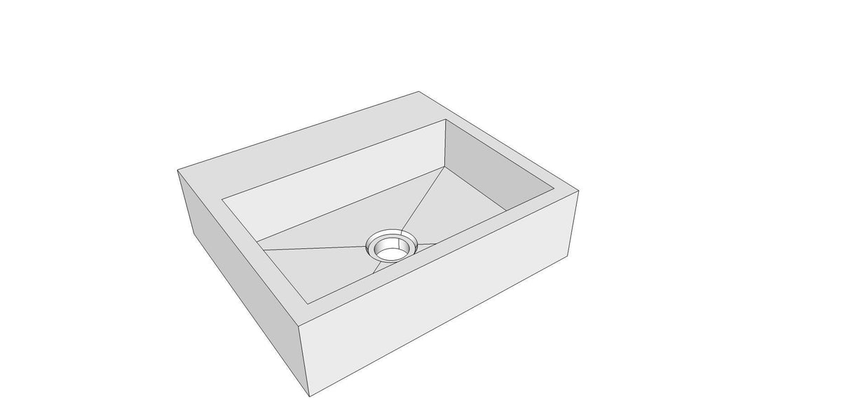 IONA Concrete Basin - Alcove Collection